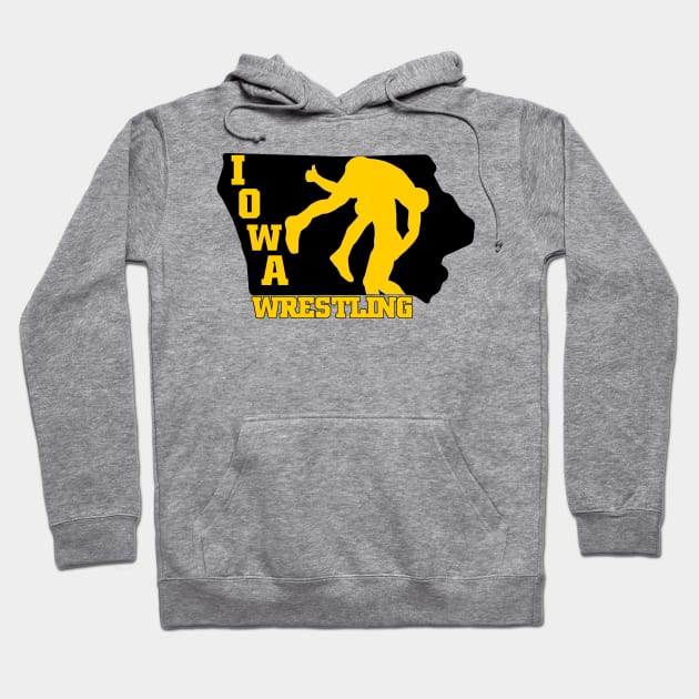 Iowa wrestling hoodie clearance